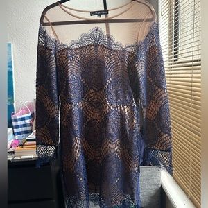 Blue For Love and Lemons Lace Dress